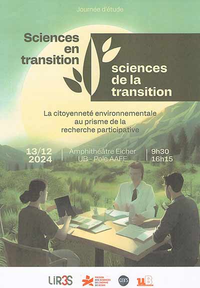 Journée d'études - Sciences en transition, sciences de la transition