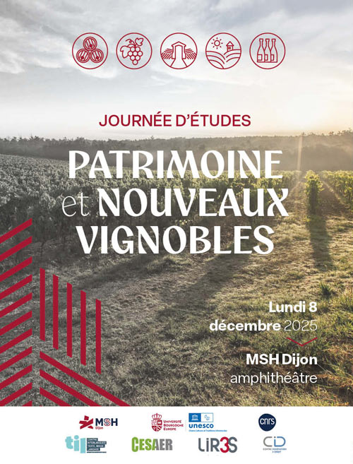 Journée d’étude - Patrimoine et nouveaux vignobles