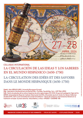 Colloque - La circulación de las ideas y los saberes en el mundo hispánico (1650-1750)