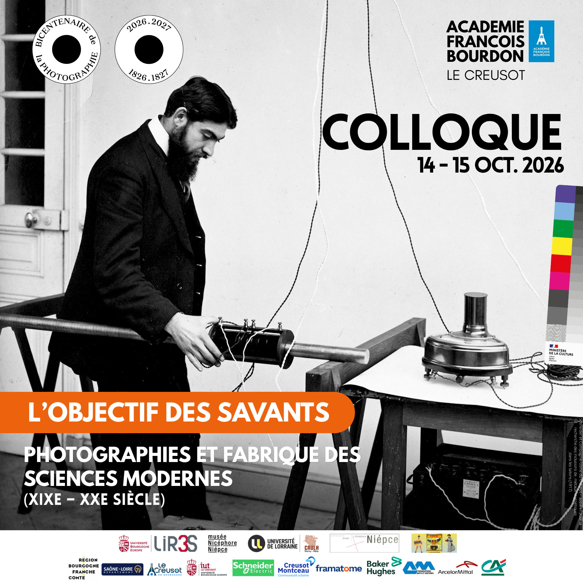 Colloque - L’objectif des savants. Photographies et fabrique des sciences modernes (XIXe-XXe siècle)